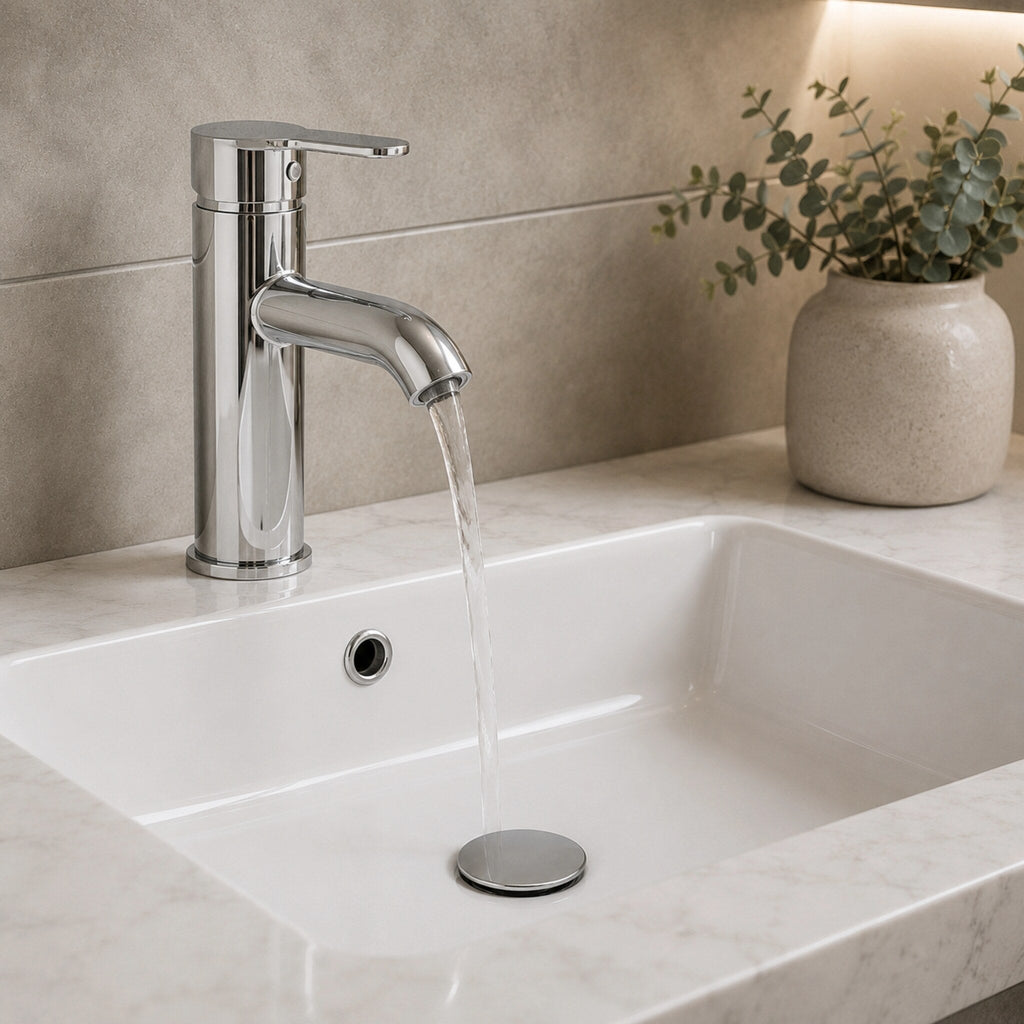 Válvula clic-clac para lavabo