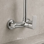 Grifería de pared para cocina - Plata y Negro