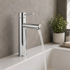 Grifería alta para lavabo