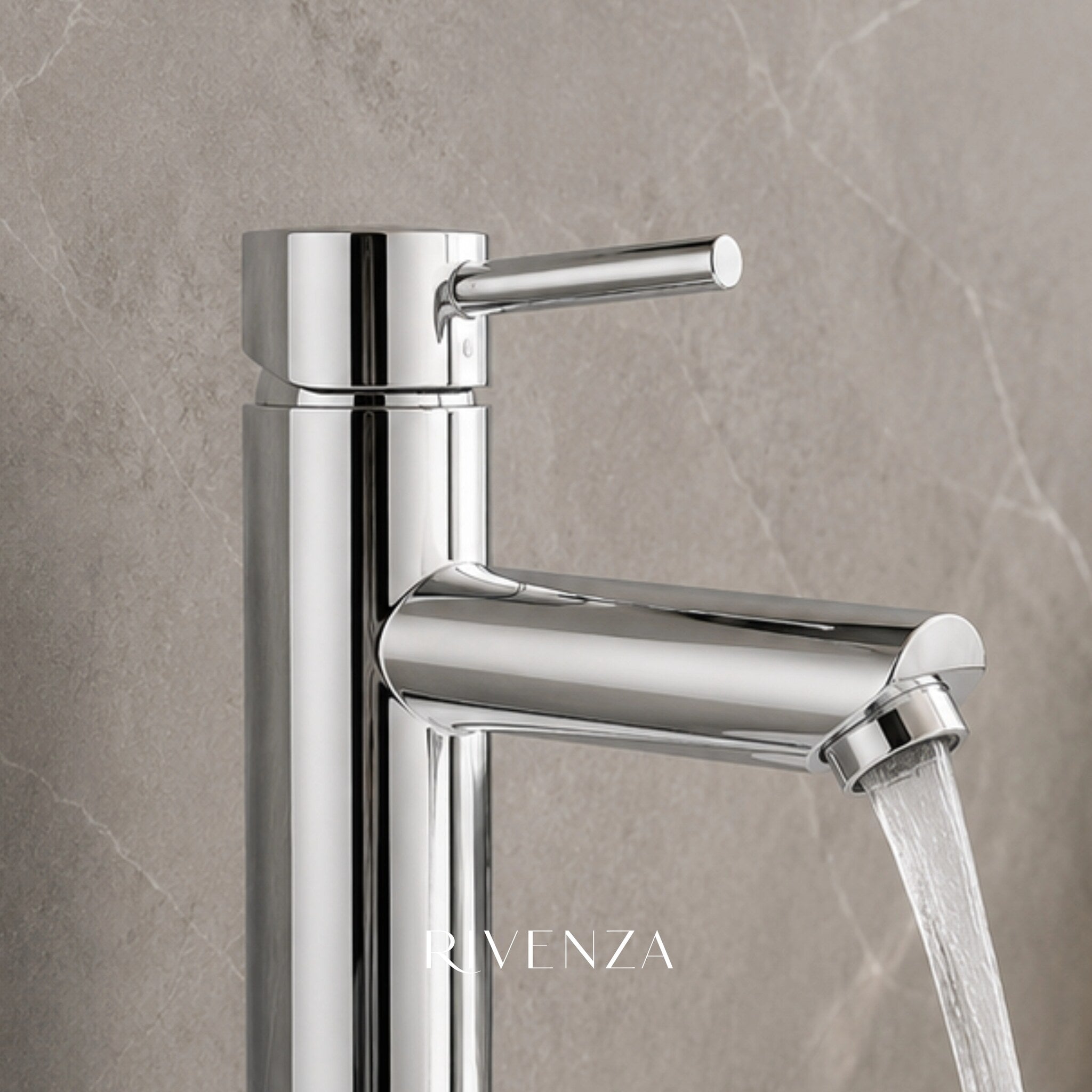 Grifería alta para lavabo