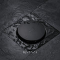 Rejilla de Piso Desague Tip-Top Negro 10x10 | RVZ-47