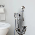 Set higiénico para inodoro (acero inox)