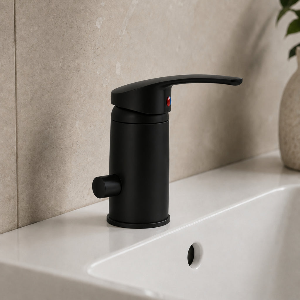 Grifería compacta para lavabo