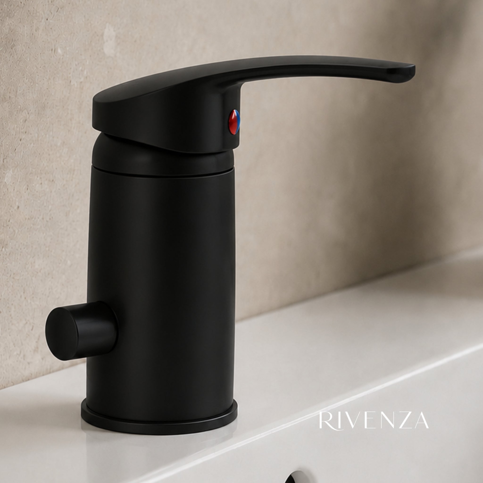 Grifería compacta para lavabo