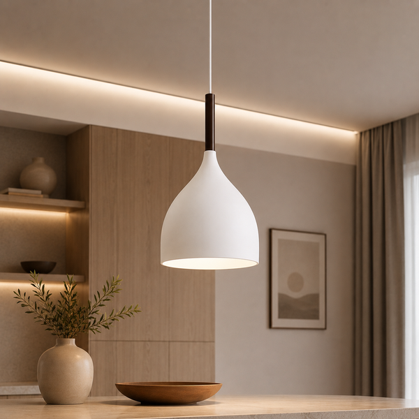 Luminaria Colgante Blanco| RVZ-234