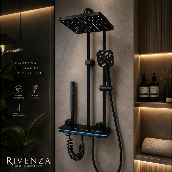 Columna Ducha Inteligente Luz LED | RVZ-19