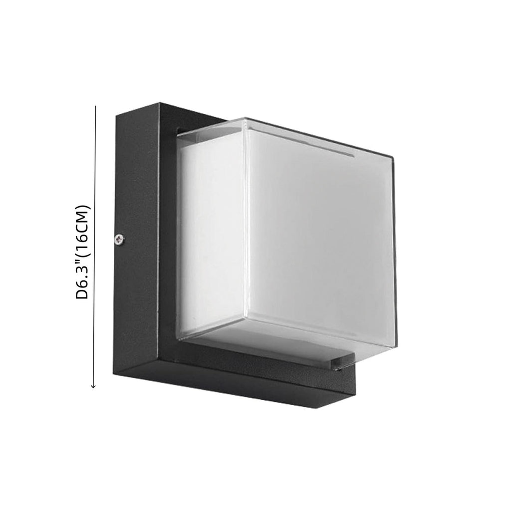 Aplique de Pared Cubo 16×16cm Mod. B | RVZ-174 - Vista 5
