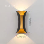 Aplique de Pared 10×20cm | RVZ-178 - Vista 4