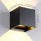 Aplique de Pared Cubo 10cm | RVZ-183