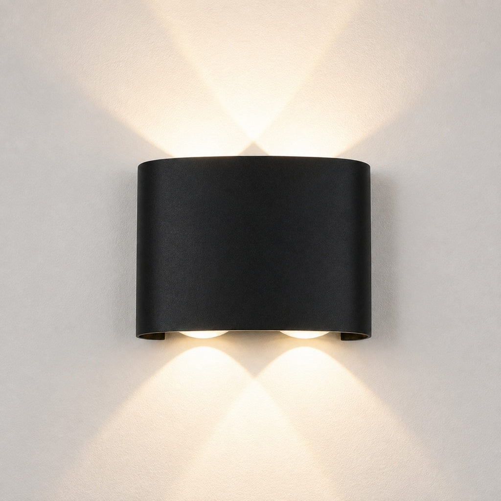Aplique de Pared Rectangular 12×8cm | RVZ-186