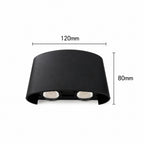 Aplique de Pared Rectangular 12×8cm | RVZ-186 - Vista 3