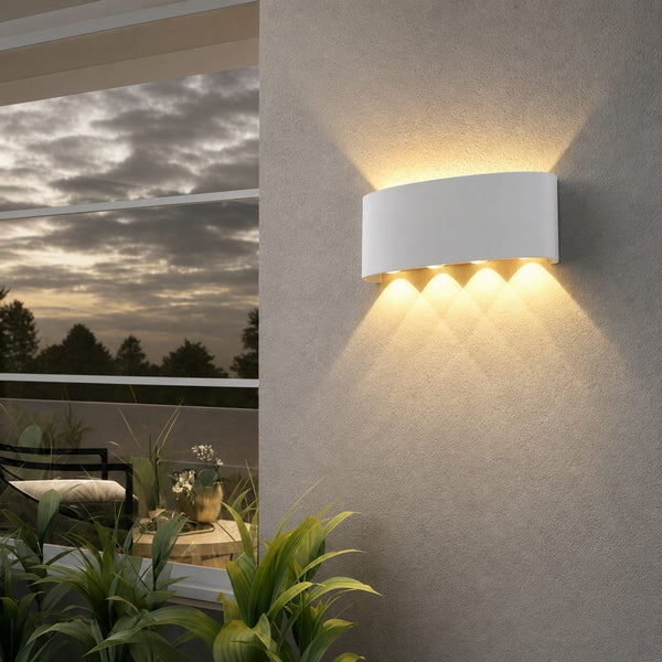 Aplique de Pared Rectangular 22×8cm | RVZ-188 - Vista 4