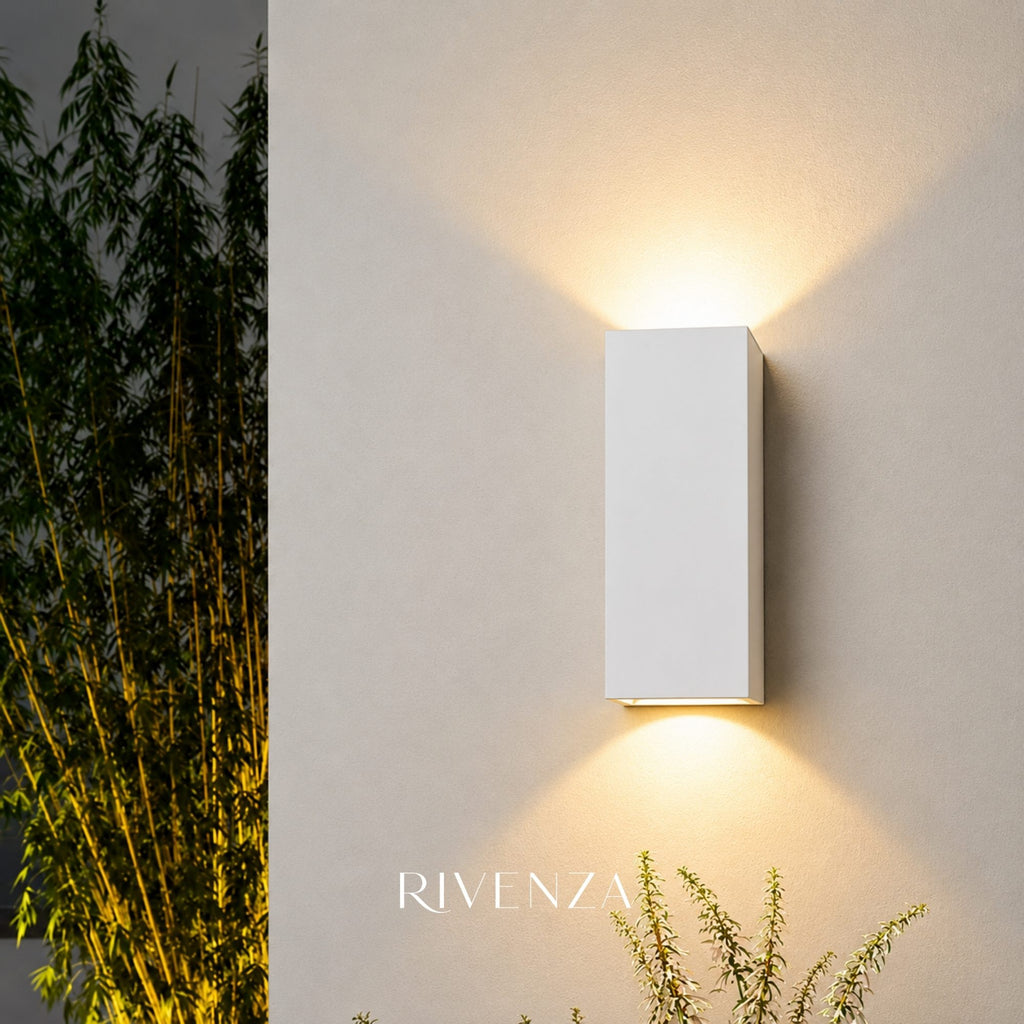 Aplique de Pared Exterior 15.5×6.5cm | RVZ-191