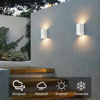 Aplique de Pared Exterior 15.5×6.5cm | RVZ-191