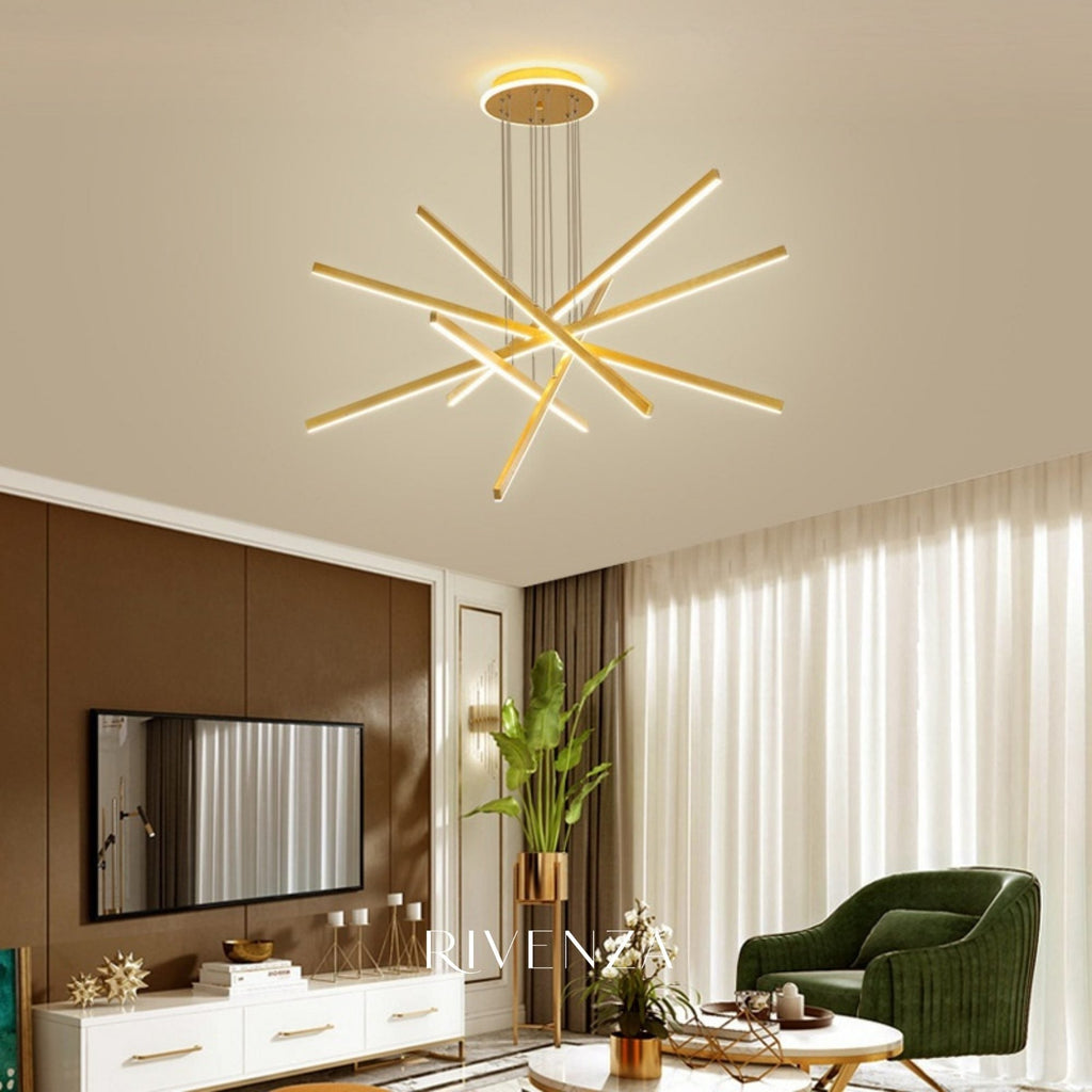 Araña 6 Luces 60cm | RVZ-197 - Vista 5