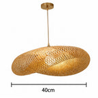 Colgante Ratán Natural 40×25cm | RVZ-201 - Vista 4