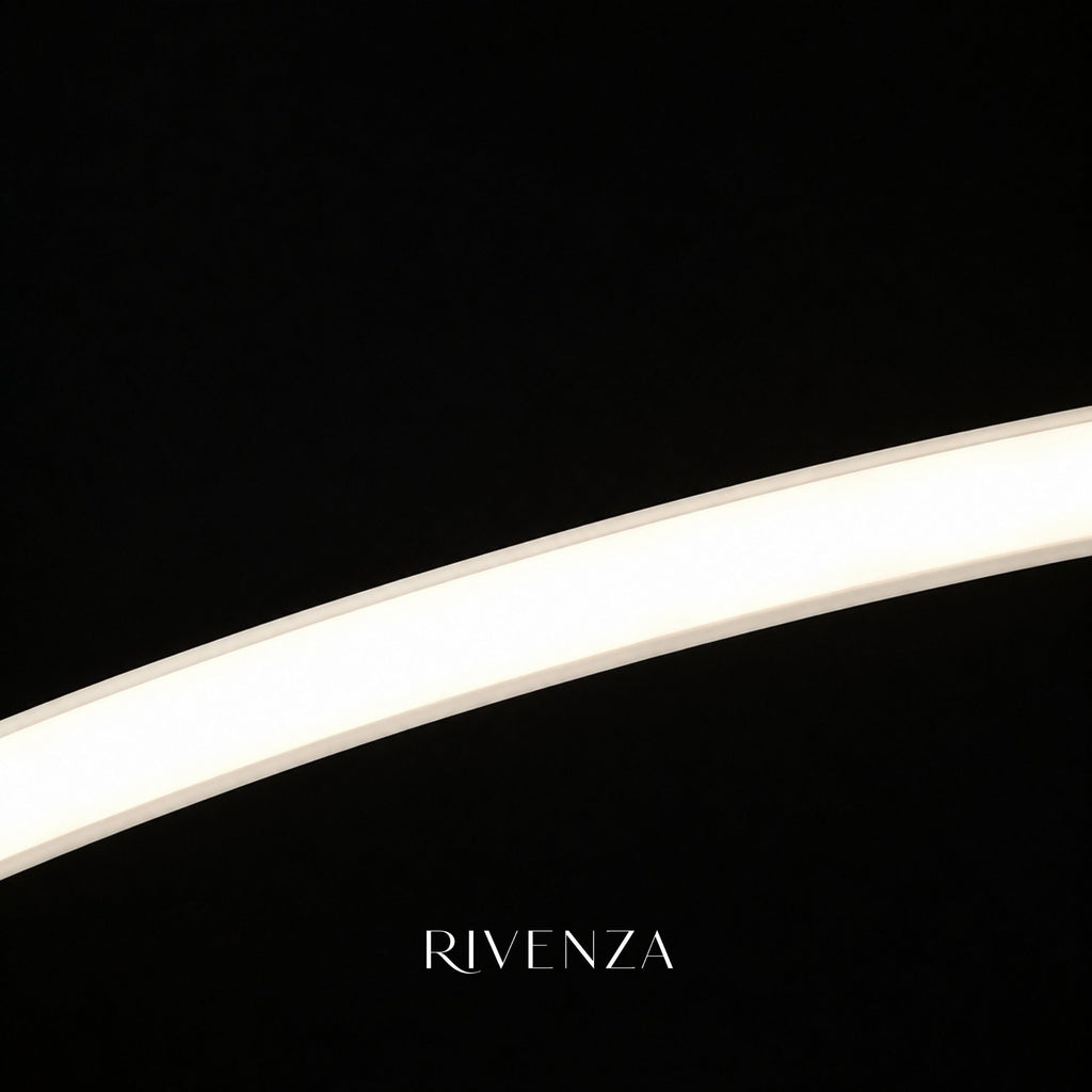Colgante Circular LED Tricolor Negro 60cm | RVZ-203