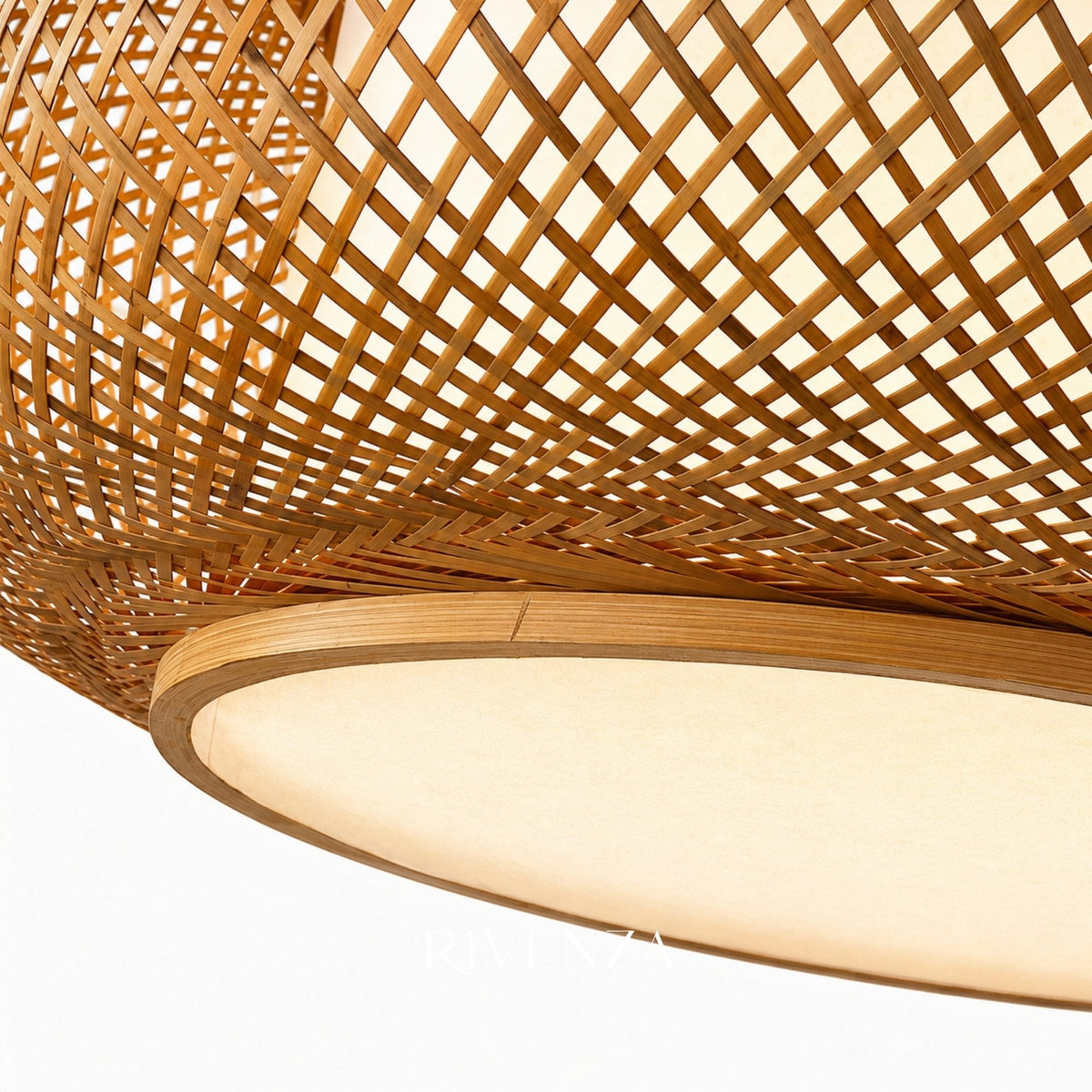 Colgante Ratán Natural 40×20cm | RVZ-208 - Vista 5