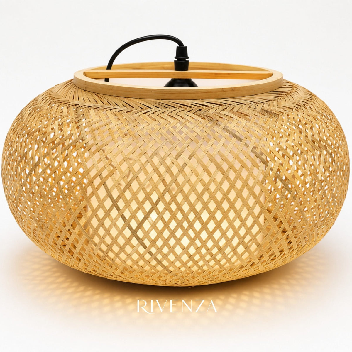 Colgante Ratán Natural 40×20cm | RVZ-208 - Vista 6