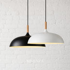Colgante Luminaria Disco Blanco 35cm | RVZ-212