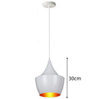 Colgante Cono Blanco 23x30cm | RVZ-220