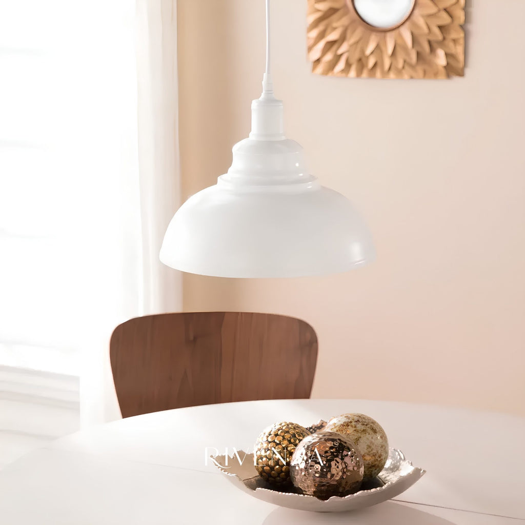 Colgante Blanco Diametro 29cm | RVZ-225