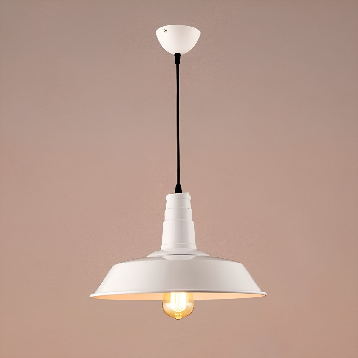 Colgante Vintage Blanco 36cm | RVZ-232