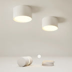 Plafón Luminaria Ojo Negro y Blanco 10.5cm | RVZ-247