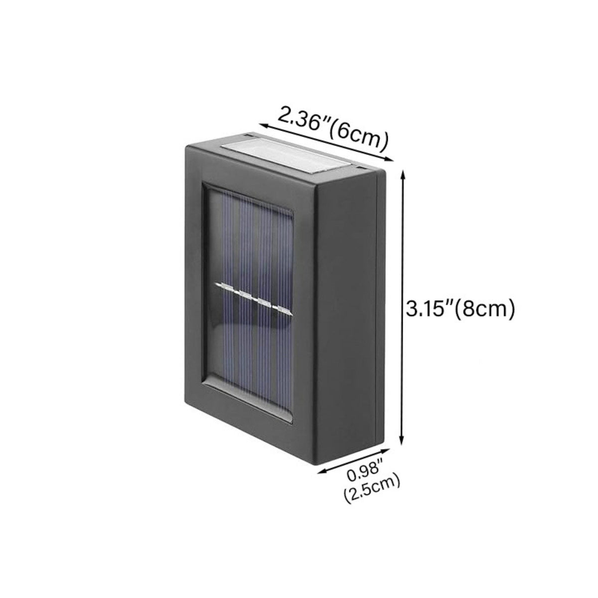 Plafón Empotrable 8×6cm | RVZ-248 - Vista 5