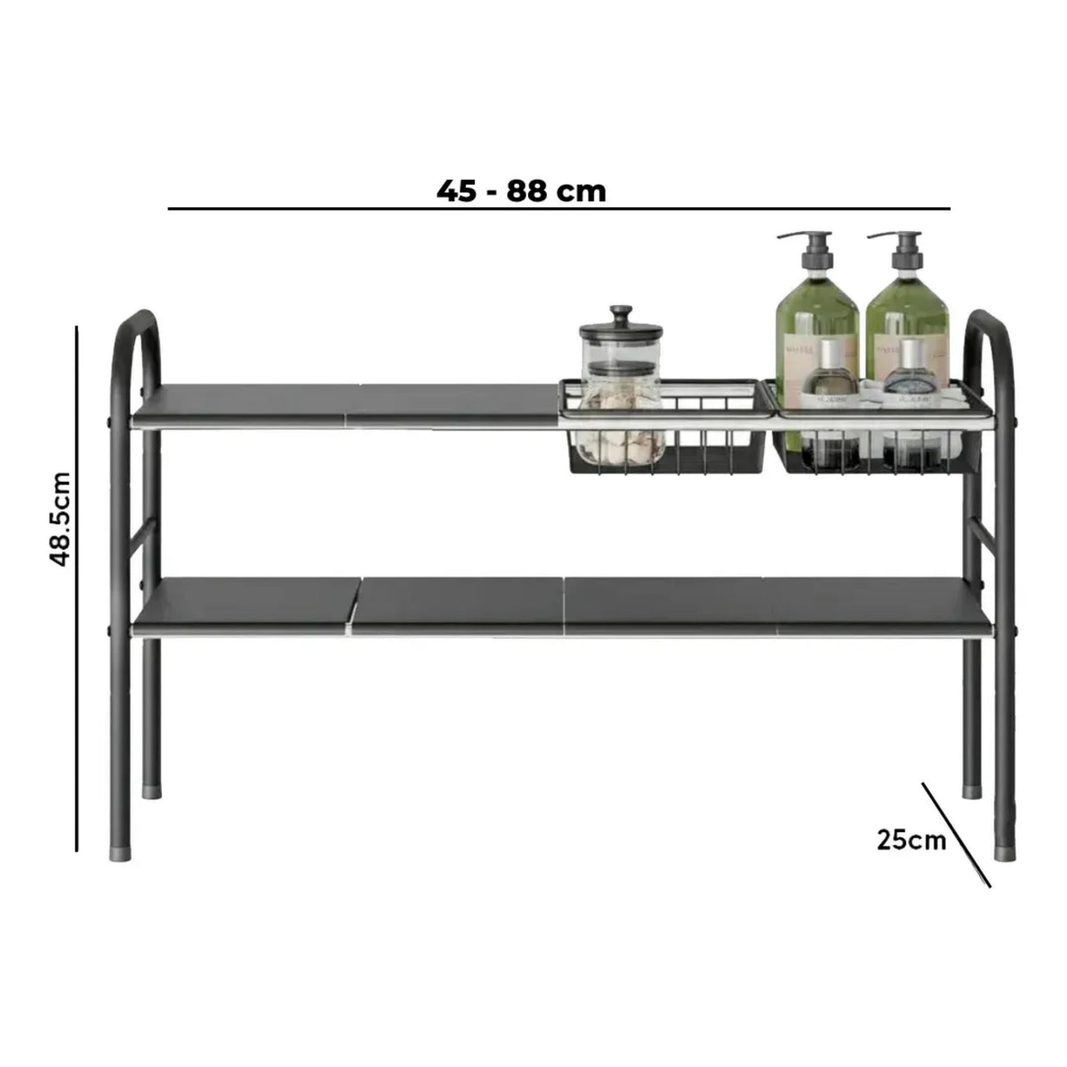 Estante Organizador Bajo Mesada Alacena Cocina Baño | RVZ-93