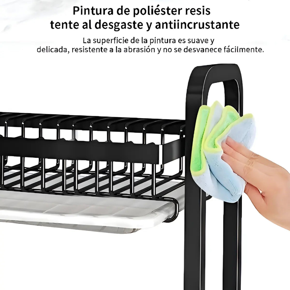 Escurridor de Platos 3 Niveles Negro | RVZ-97