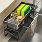 Organizador De Cocina Acero Carbono Porta Esponjas | RIVENZA-98