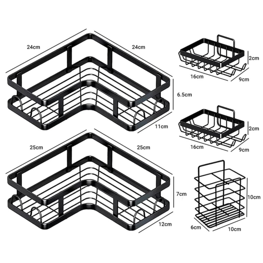 Set 5 Piezas Rack Esquinero Organizador | RVZ-100