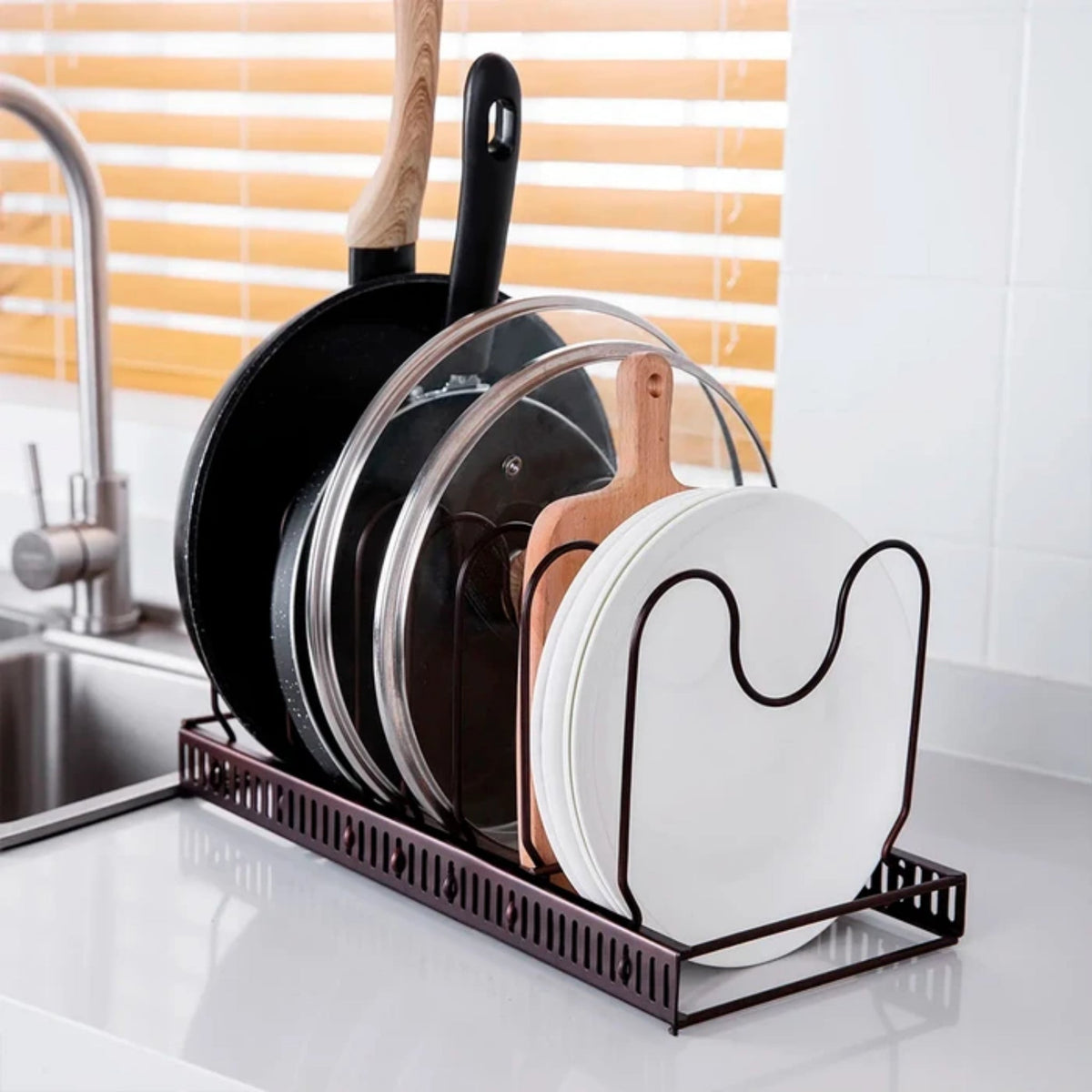 Organizador Ajustable Cocina 7 Divisiones | RVZ-114