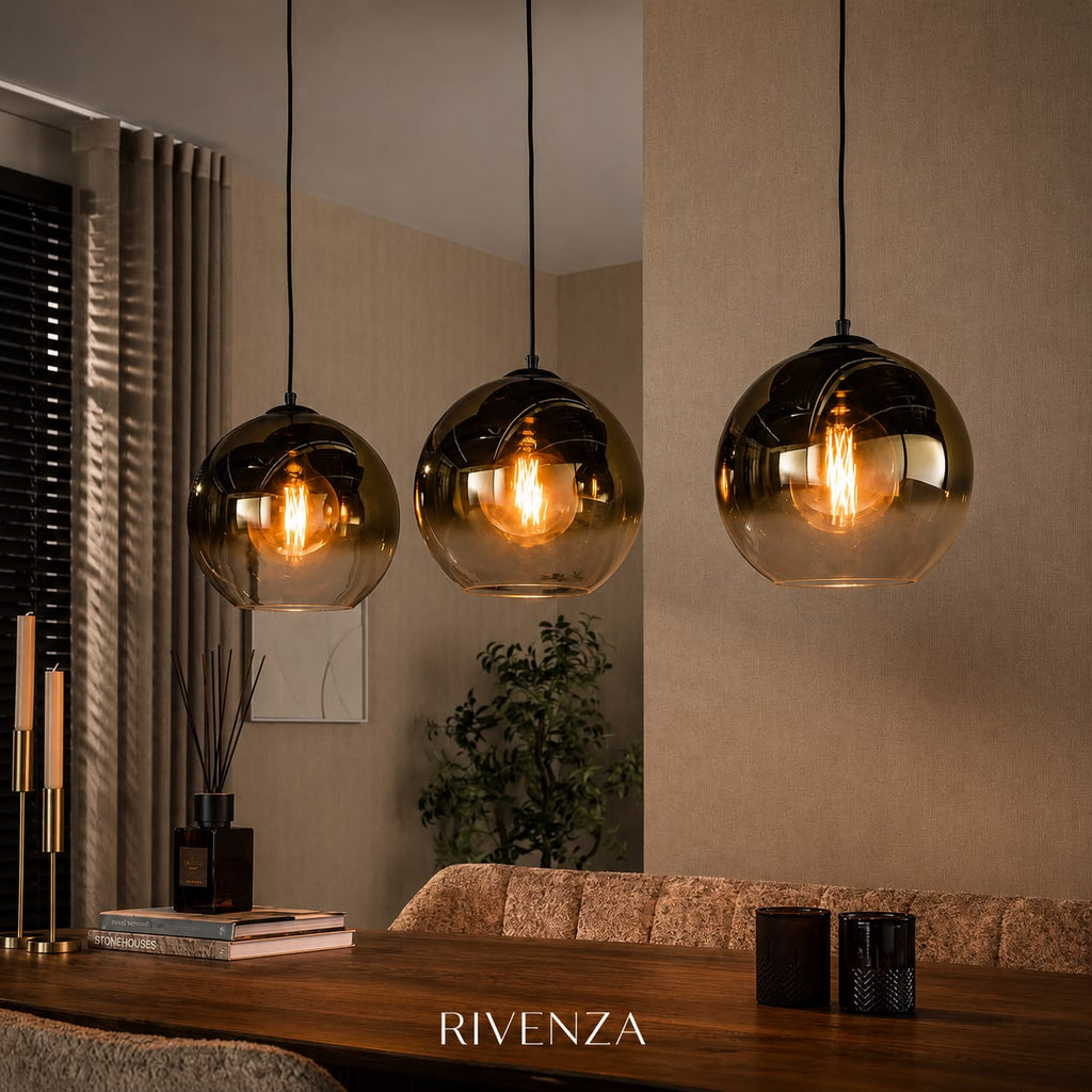 Colgante Globo Amber 25cm | RVZ-84